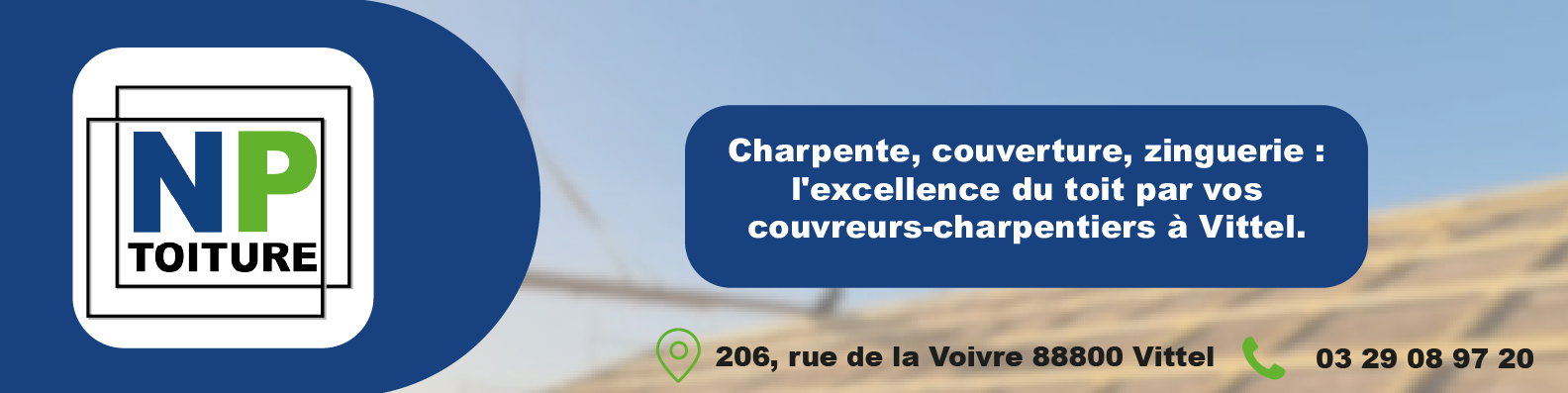 Bannière LinkedIn NP Toiture